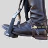 SPRENGER ULTRA fit EXTRA GRIP spurs with Balkenhol fastening - Stainless steel, 25 mm rounded, vertical