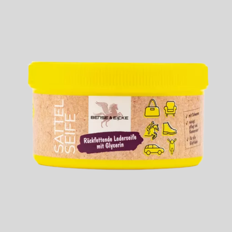 Bense Eicke savon cuir avec éponge 500g