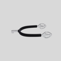 STUBBEN 1149 Fine Line Spurs Stainless steel - rubberized 20 mm