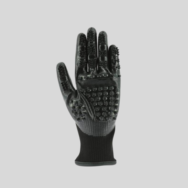 EQUITHEME Anti-mute grooming glove