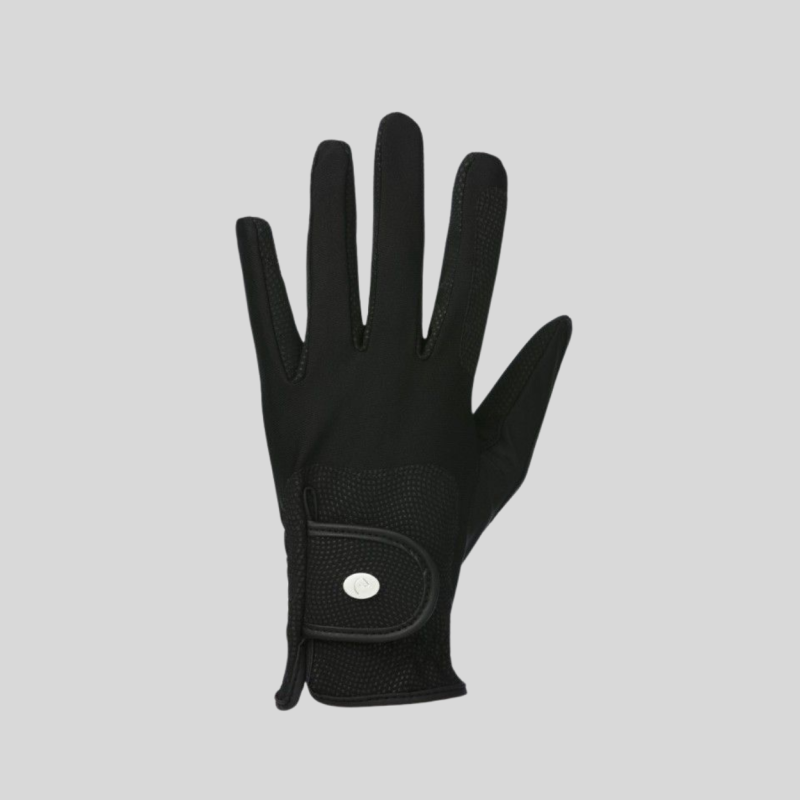 EQUITHEME Gants Soft Noir