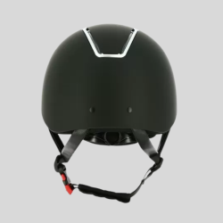 EQUITHEME Helm Glint Lamé Silber
