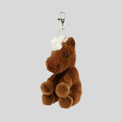EQUITHEME Schlüsselanhänger Plüsch Equi-Kids