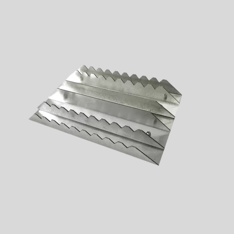 Aluminium grooming tool.