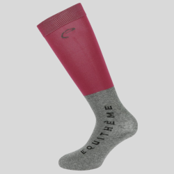 EQUITHÈME Chaussettes Compet Fuchsia