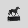 HIPPO-TONIC Plaque De Box Silhouette Cheval