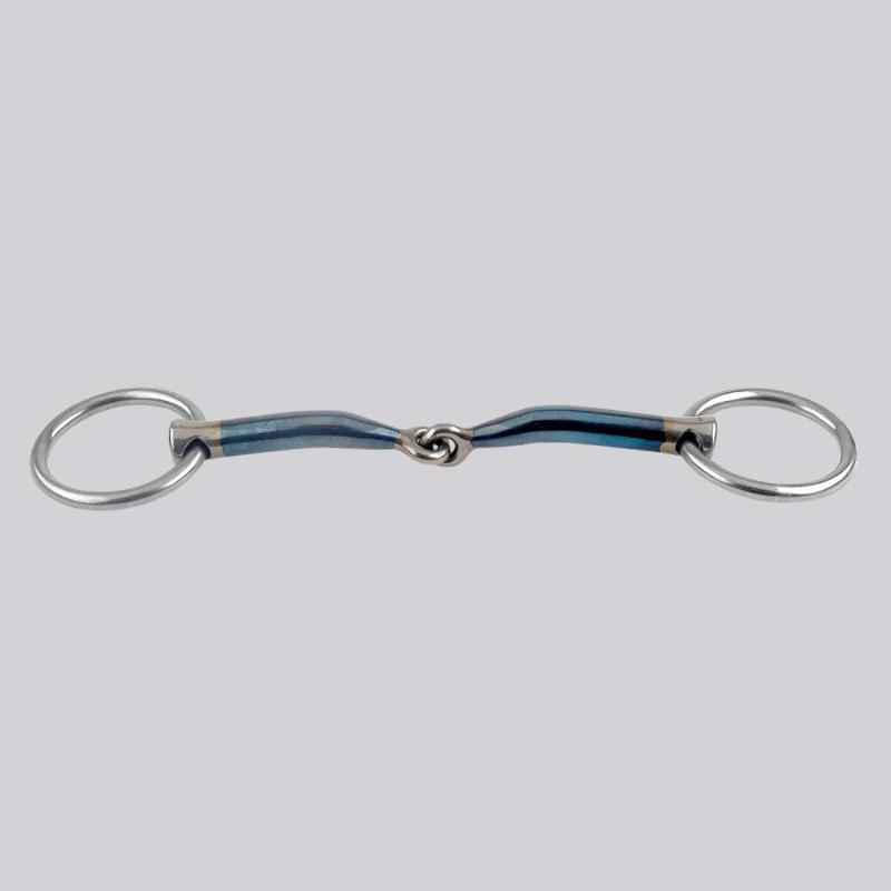 TRUST EQUESTRIAN Sweet Iron Loose Ring Bradoon Jointed 12mm at Foolfashion
