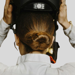 EQUITHEME Mesh hair net