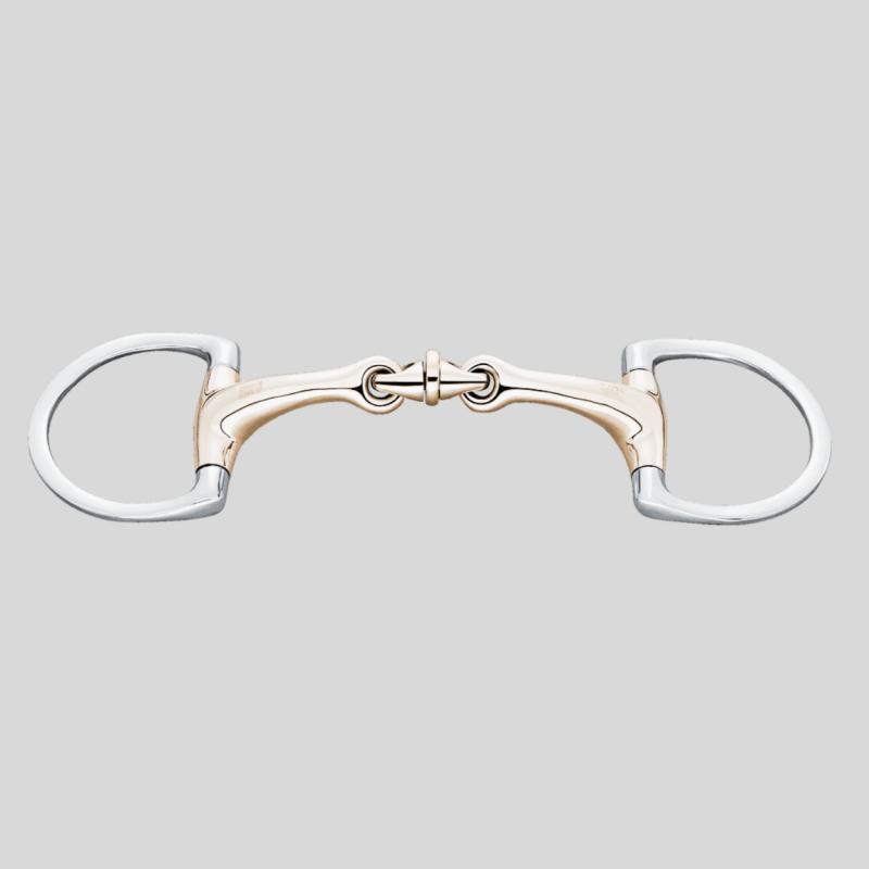 ZoomDynamic RS WH ULTRA olive head bit with 16 mm D-rings, Sensogan double joint - SPRENGER - Foolfashion.ch
