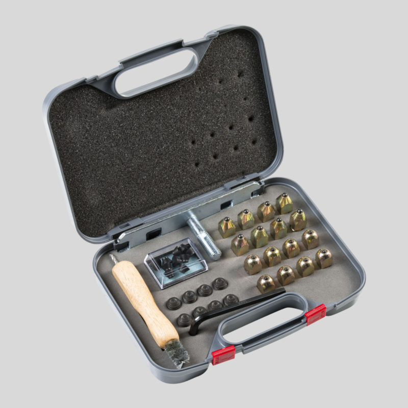 Malette à crampons avec tungstène M12