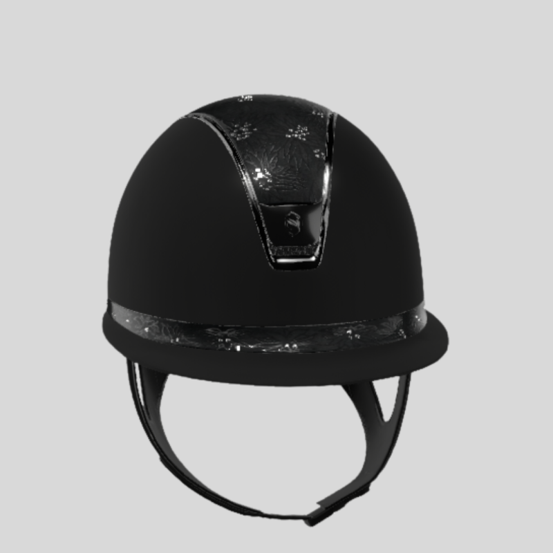 SAMSHIELD Miss Shield 2.0 Shadow matt black top und Front Spring Flower Black schwarz