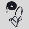 HKM Carabiner halter set -Crystal- padded