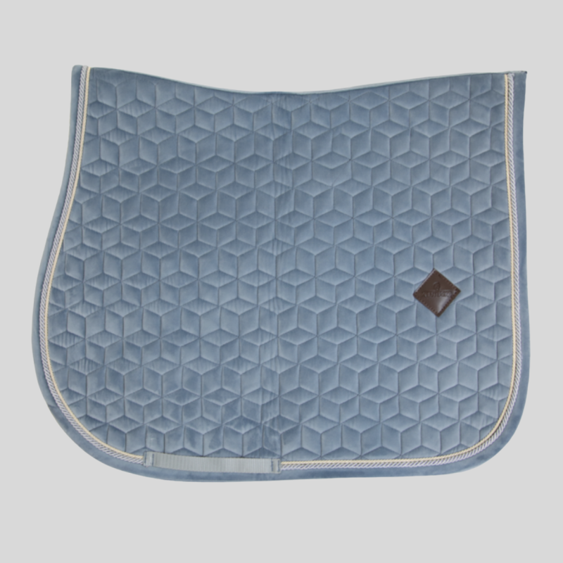 KENTUCKY Velvet Jumping Light blue rug