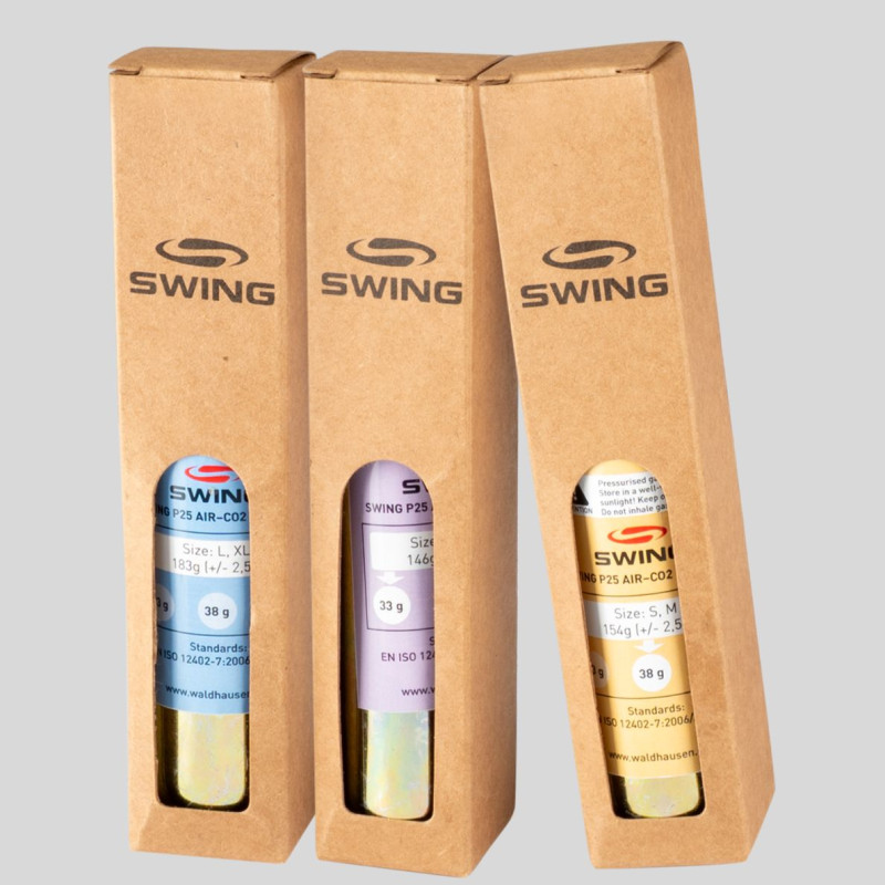 SWING CO2-Ersatzkartusche für Airbag-Weste P25 AIR