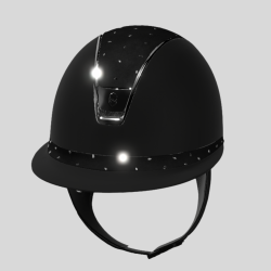 SAMSHIELD Miss Shadow Matt 2.0 Front et Top Comet Light Noir