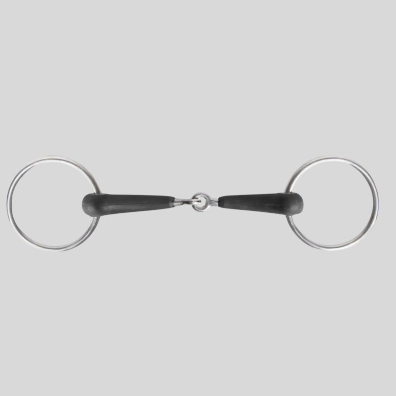WALDHAUSEN Single-ring rubber bit