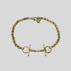 EQUESTRIAN SHOP Bracelet Cisko - Doré à l'or fin
