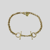 EQUESTRIAN SHOP Cisko bracelet - Gilded with fine gold