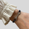 EQUESTRIAN SHOP Armband Lilo Strass - Stahl