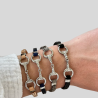 EQUESTRIAN SHOP Armband Lilo Strass - Stahl