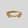 EQUESTRIAN SHOP Bague Ana - Doré à l'or fin - EQUESTRIAN SHOP - Foolfashion.ch