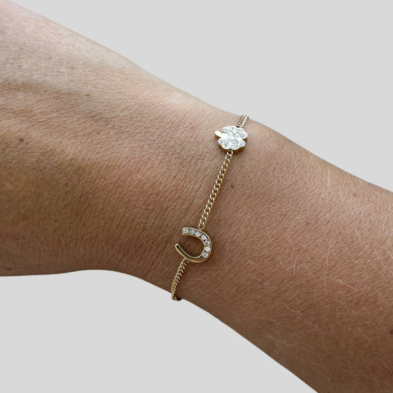 EQUESTRIAN SHOP Bracelet Willow - Doré à l'or fin - EQUESTRIAN SHOP - Foolfashion.ch