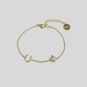 EQUESTRIAN SHOP Bracelet Willow - Doré à l'or fin - EQUESTRIAN SHOP - Foolfashion.ch