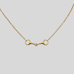 EQUESTRIAN SHOP Collier Utah - Doré à l'or fin - EQUESTRIAN SHOP - Foolfashion.ch