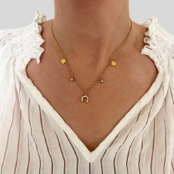 EQUESTRIAN SHOP Halskette Ziggy - Vergoldet - EQUESTRIAN SHOP - Foolfashion.ch