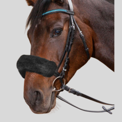 Waldhausen Lammfellpolsterung für Nasenriemen oder Kopfstück