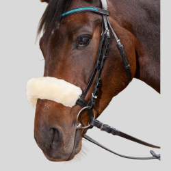 Waldhausen Lambskin padding for noseband top or headpiece