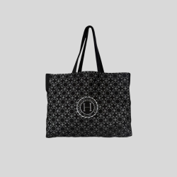 HARCOUR Arlo Totebag - Black/Silver