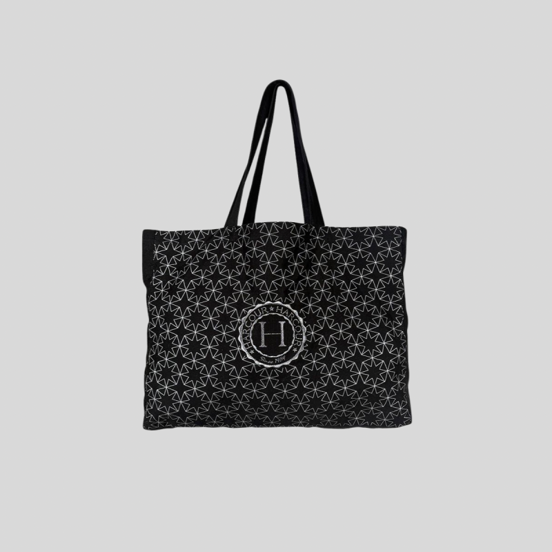 HARCOUR Arlo Totebag - Black/Silver