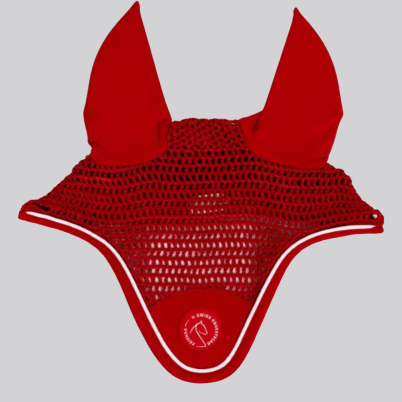 HARCOUR Poschiavo Bonnet Cheval SWISS EQUESTRIAN FRIENDS Rouge
