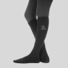 Hohe Socken Pénélope Luxe Strass schwarz Reiten
