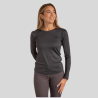 T-Shirt Pénélope Frau mit langen Ärmeln zum Reiten