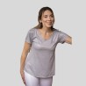 Women's V-neck short-sleeved T-shirt Pénélope Juline - fluid and lightweight