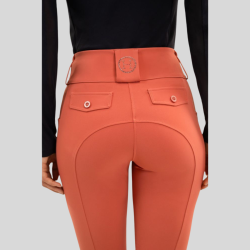 HARCOUR Luce Reithose Damen – Silikon-Grip Vollbesatz für Sitz