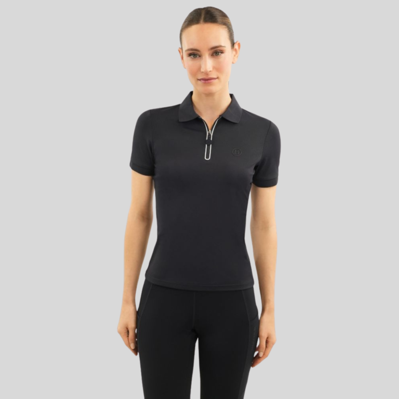 HARCOUR Bridget: women's short-sleeved technical polo shirt