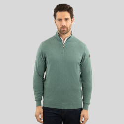 HARCOUR Parmo Pullover für Herren mit Stehkragen - Komfort und Stil