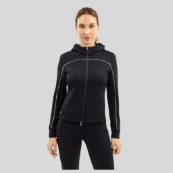 Women's zip-up sweatshirt HARCOUR Bryssea | Sport chic