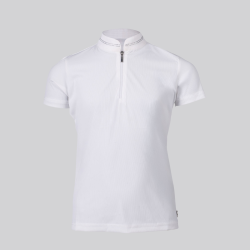 Polo shirt HKM Amy white for women and children