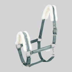 Elegant Halter Waldhausen - Synthetic fur and rhinestones