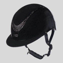 Alarion glossy riding helmet HKM - Brilliant design