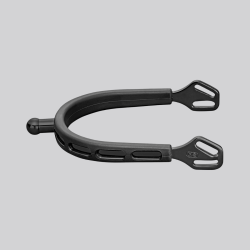 SPRENGER Eperons ULTRA fit EXTRA GRIP "Black Series" boule avec fixation Balkenhol 20 mm