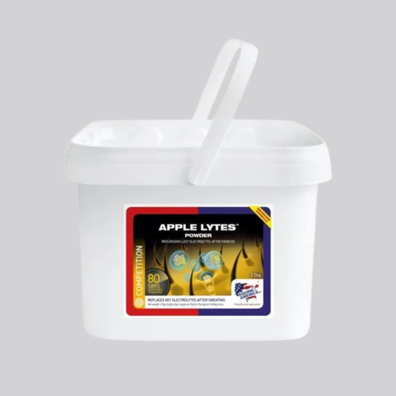 Apple Lytes powder - électrolytes équine américa pour chevaux et poneys