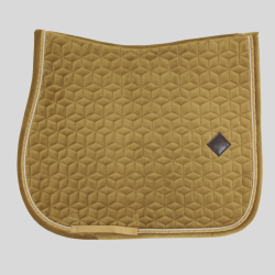 KENTUCKY Teppich Velvet Jumping Senf