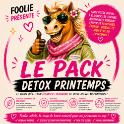 Spring detox pack for horses: liver drainage and natural cure