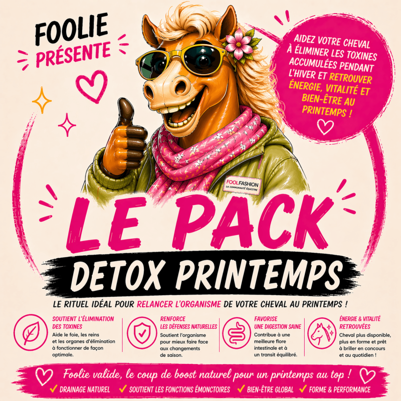 Frühjahrs-Detox-Paket für Pferde: Leberdrainage und natürliche Kur