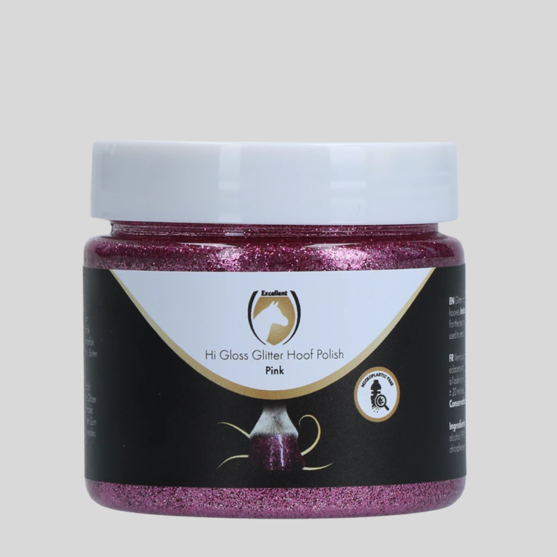Excellent Chevaux Hi Gloss Glitter Hoof Polish Pink 150 ml
